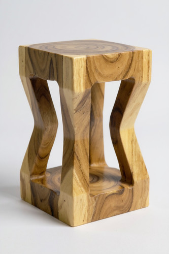 Tavolino legno sgabello - in,