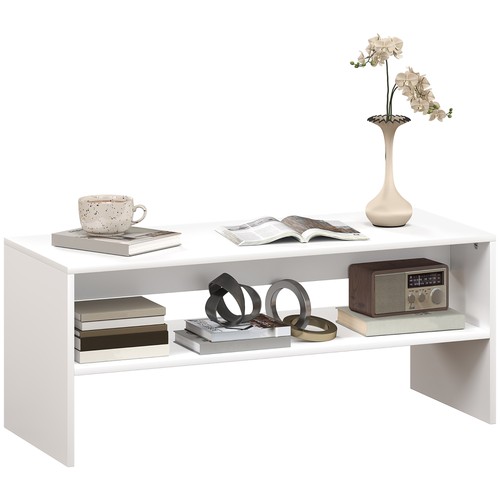 Homcom tavolino basso - tavolino, moderno