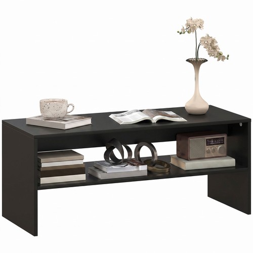 Homcom tavolino basso moderno - basso,